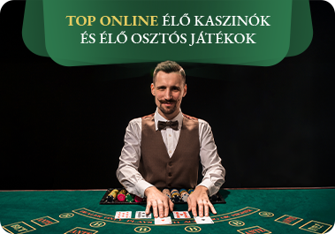 top online élő kaszinói HU játékosoknak